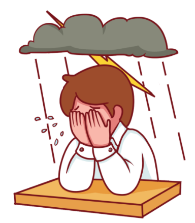 难过